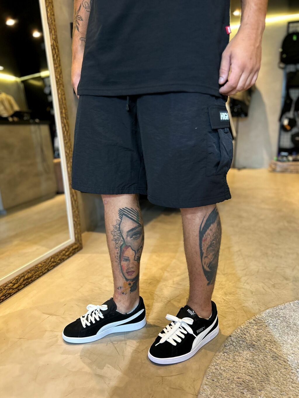 Shorts High Cargo Legit Black - Comprar em VIVA VIVAZZ