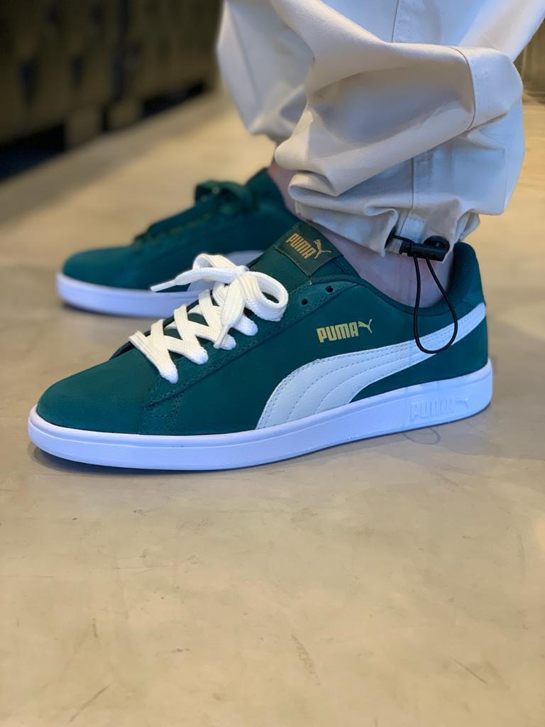 Tênis Puma Smash V2 Verde - Comprar em VIVA VIVAZZ