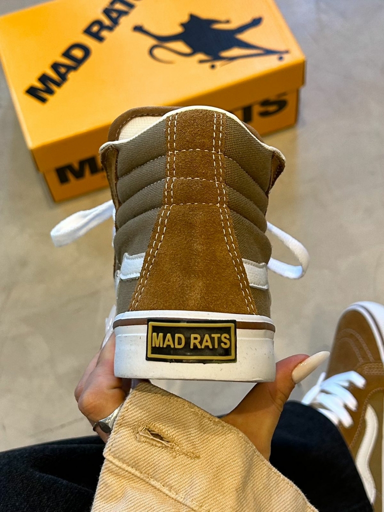 Tenis mad rats original golden camel/branco - Outros Moda e