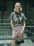 T-shirt Over Madonna Cinza