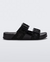 Melissa Cozy Slide M-Lover Preta - comprar online