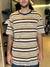 Camiseta Blunt Striped Listrado Marrom