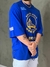 Camiseta Oversized Approve X NBA Warriors Azul na internet