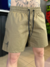 Shorts Approve Basic Marrom Caqui