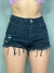 Shorts Jeans Black Desfiado - VIVA VIVAZZ