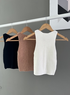 Cropped Tricot Modal Lara na internet