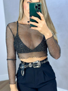 Cropped Telinha Lurex