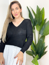 Blusa Tricot Bolso