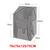 Capa Impermeável Para Cadeira 70x70x125/75cm na internet