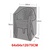 Capa Impermeável Para Cadeira 64x64x120/70cm on internet