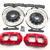 Jekit high-performance brake pads front wheels 362*32 rotor for Peugeot -308/ Honda-10-Civic six-piston calipers GTS6 set refit
