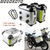 Universal 36l motocicleta sidecases pannier caixa com rack + 45l armazenamento de carga caso superior para bmw yamaha suzuki honda nc700x nc750x - comprar online