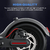 Imagem do Scooter eletrico traseiro paralama para xiaomi m365 acessorios duravel abs pc defletor de agua escudo traseiro pneu respingo guarda