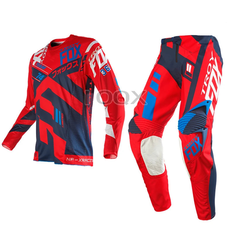 Troy Fox Motocross Suit 360 Divizion Conjunto completo Jersey Pants Combo  MX Dirt Bike Off-road