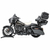 Pacote de passeio para motocicleta, placa de base de metal + caixa traseira + luz traseira para harley touring, street glide, road glide 2014-2020 - Sportshops