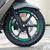 Adesivo reflexivo para cubo de roda de motocicleta, tiras de aro de locomotiva, acessorios de decalque para yamaha yzf 600r thundercat - Sportshops