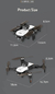 S2S Brushless Drone 4k Profesional 8K HD Camera Dupla Evitar Obstaculos Fotografia Aerea Dobravel Quadcopter Voando 25Min