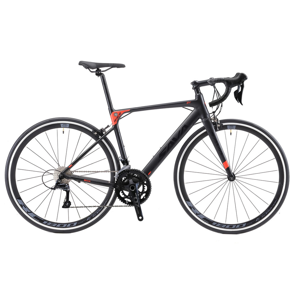Bicicleta de estrada Sava R6 completa 700c Racing Road Bicycle