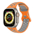Pulseira de silicone para apple watch band s?rie 8/7/6/se/5/4/3 44mm 40mm 41mm 45mm 38mm 42mm pulseira de borracha esportiva iwatch ultra 49mm