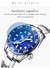 ADDIESDIVE Relogio Mec?nico de Luxo Homens Relogios de Mergulho de Safira Relogio de Pulso de Aco Inoxidavel 200m a Prova D 'agua NH35 Reloj Automatico - buy online