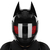 Imagen de Capacete facial completo para corrida de motocicleta aprovado pela ECE/DOT para adultos Capacete bonito de homem morcego