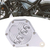 Placa de disco fiscal universal resistente a agua suprimentos para motocicleta para scooter
