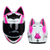 Capacete unissex com orelha de gato para motocicleta, capacete facial completo de alta qualidade - Sportshops