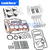 Kit de revisao de juntas de reconstrucao do motor CR 10:1 para BMW X3 X4 228i 428i N20 N26 2.0 N20B20 - comprar online
