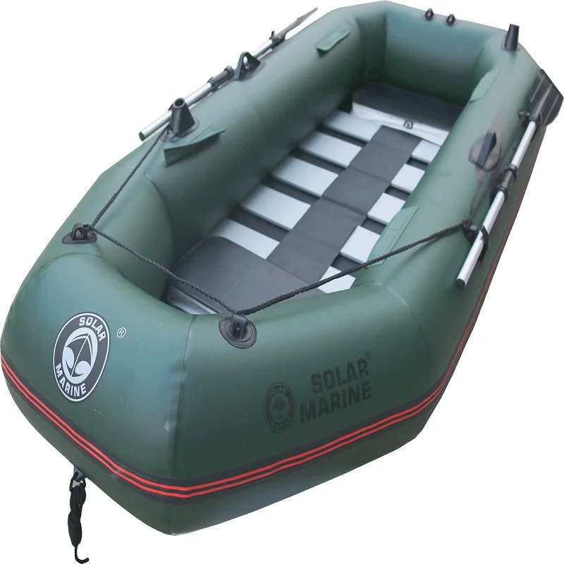 1 Person 175cm Fishing Boat Safety Inflatable Boat 0.7mm Pvc