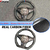 Alcantara volante de fibra de carbono para bmw m5 e60 m6 e63 e64 2005 - 2010 acessorios de volante de carro de couro