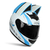 Capacete unissex com orelha de gato para motocicleta, capacete facial completo de alta qualidade - comprar online