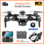 Imagem do Hyrc rc gps drone com 6k hd cameras duplas motor sem escova fpv fotografia aerea profissional controle remoto quadcopter uav dron