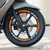 Adesivo reflexivo para cubo de roda de motocicleta, tiras de aro de locomotiva, acessorios de decalque para yamaha yzf 600r thundercat - comprar online