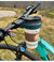Suporte universal para copo de cafe de bicicleta, suporte para garrafa de agua para mountain bike, scooter eletrica, guidao, gaiola para garrafa de agua