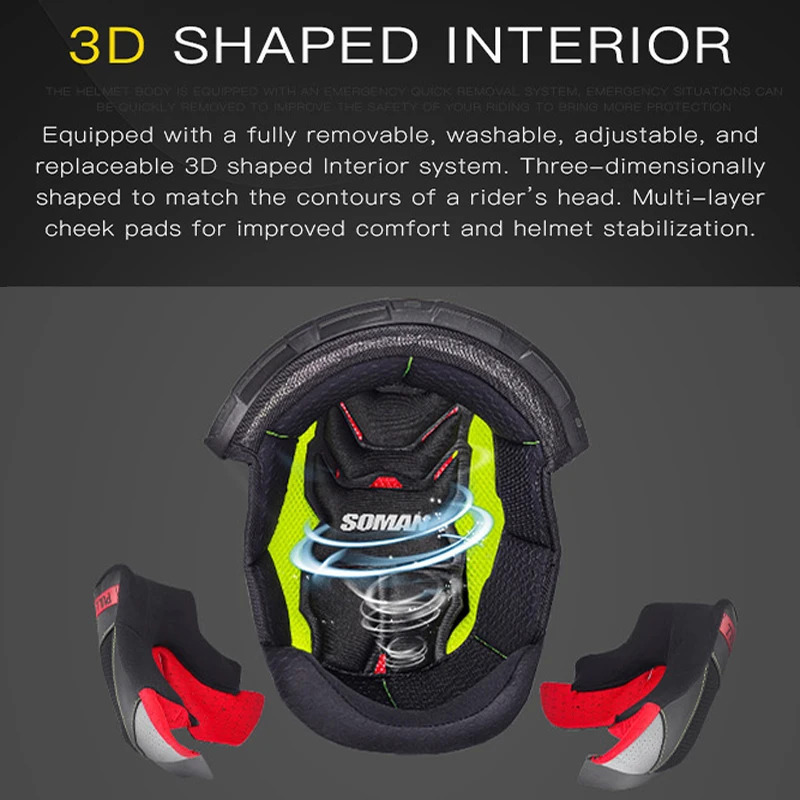 Soman F1 DOT aprovado capacete facial completo para motocicleta, capacete  silencioso para andar de estrada, capacetes roxos para mulheres e homens