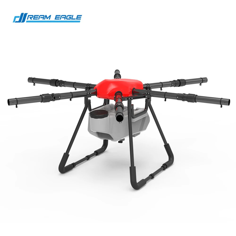 Kit de quadro de drone de pulverizacao agricola DreamEagle X6 16L 1620mm distancia entre eixos Hexacopter com sistema de pulverizacao de 16KG Drone de