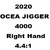 2020 nova roda de pesca Shimano original OCEA Jigger 4000 4000hg girat?ria de ?gua salgada 6+1bb de engrenagem de pesca profissional roda