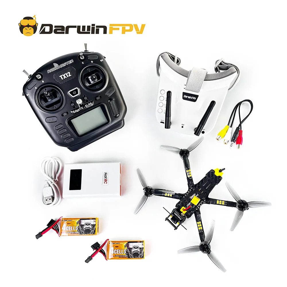 DarwinFPV BabyApe 2 FPV Drone Controle de Voo Quadcopters 6S 4S