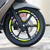 Imagen de Adesivo reflexivo para cubo de roda de motocicleta, tiras de aro de locomotiva, acessorios de decalque para yamaha r6s eua bt1100 bulldog