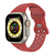 Pulseira de silicone para apple watch band s?rie 8/7/6/se/5/4/3 44mm 40mm 41mm 45mm 38mm 42mm pulseira de borracha esportiva iwatch ultra 49mm on internet