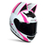 Capacete unissex com orelha de gato para motocicleta, capacete facial completo de alta qualidade - tienda online