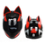 Capacete unissex com orelha de gato para motocicleta, capacete facial completo de alta qualidade - tienda online