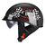 Todos os capacetes da moda de fibra de carbono para homens e mulheres com o mesmo capacete de motocicleta - Sportshops