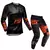 Kit Jersey Sujeira MoFox-Corrida de Motocross Gear Set para Homens, MTB, MX, ATV, Jersey, Calças, Mountain Bicycle, Off-Road, Moto Terno, Kits