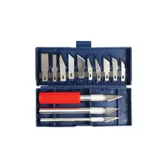 SET CUTTER 13 PIEZAS INTERCAMBIABLES BISTURI