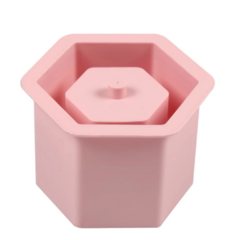 MOLDE MACETA HEXAGONAL TORRE - tienda online