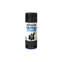 AEROSOL ULTRA COVER 2X NEGRO CAÑON SATINADO