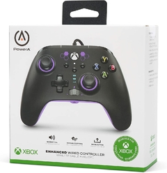 Control alámbrico PowerA Xbox Series X|S - Purpura- Standard Edition - Focus Technology