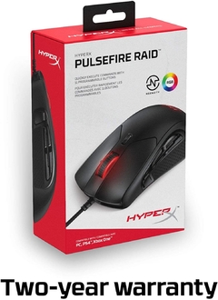 Mouse De Juego Hyperx Pulsefire Raid Negro - comprar en línea