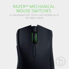 Mouse De Juego Inalámbrico Razer Mamba Wireless Negro - Focus Technology